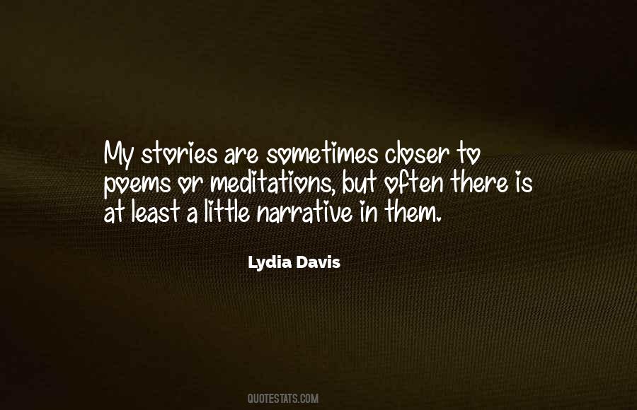 Lydia Davis Quotes #556133
