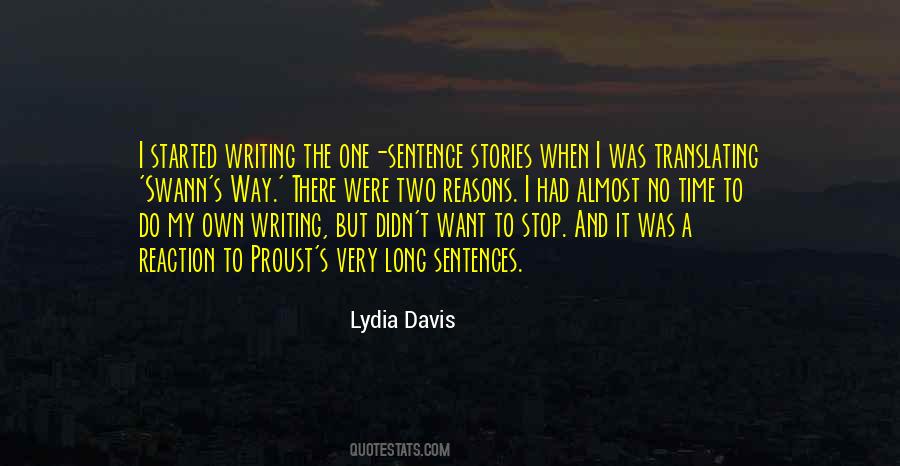 Lydia Davis Quotes #774852