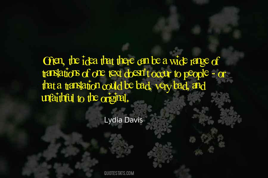 Lydia Davis Quotes #843300