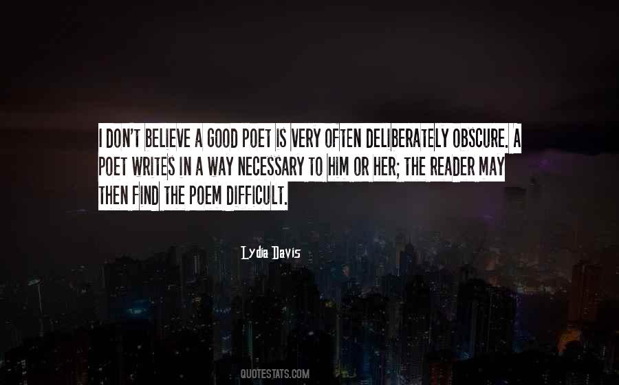 Lydia Davis Quotes #993973