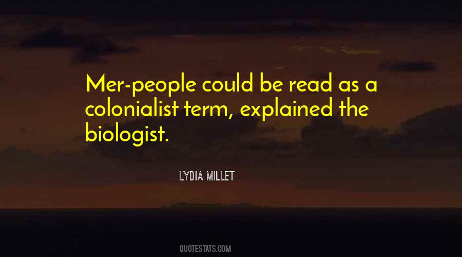 Lydia Millet Quotes #96431