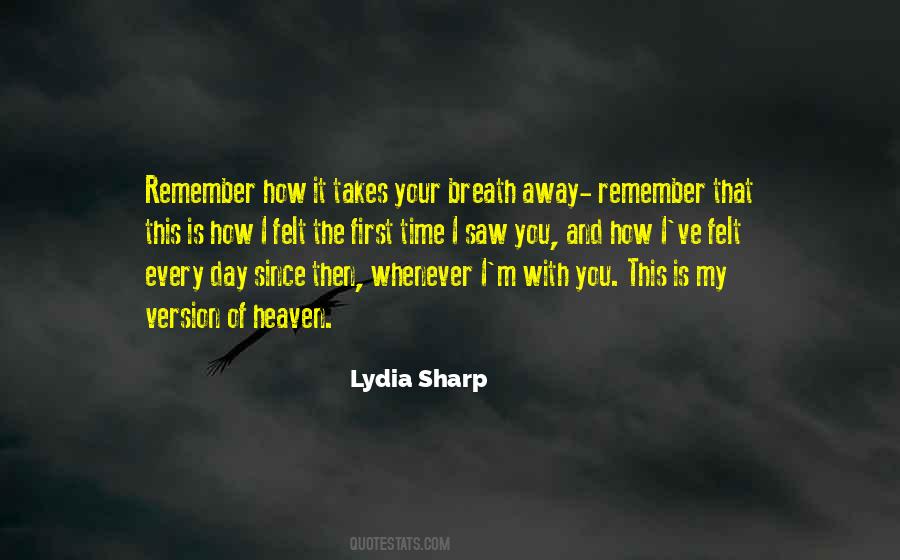 Lydia Sharp Quotes #966225