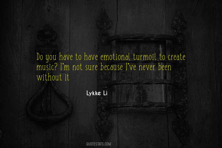 Lykke Li Quotes #1030094