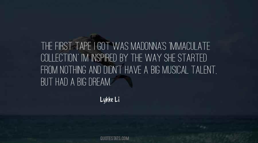 Lykke Li Quotes #1628891