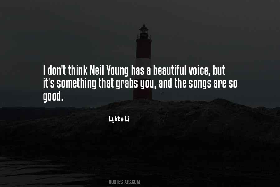 Lykke Li Quotes #1724787