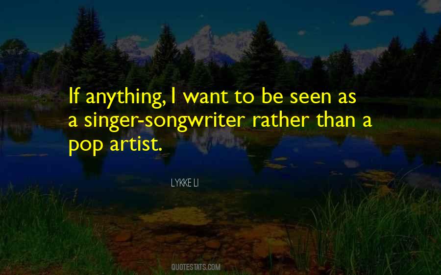 Lykke Li Quotes #1773884