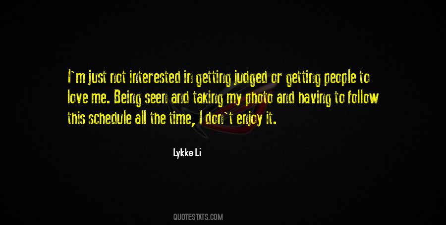 Lykke Li Quotes #329636