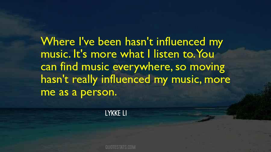 Lykke Li Quotes #659628