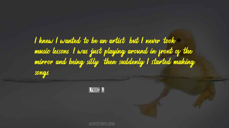 Lykke Li Quotes #894378