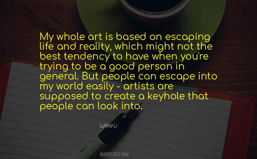 Lykke Li Quotes #979386
