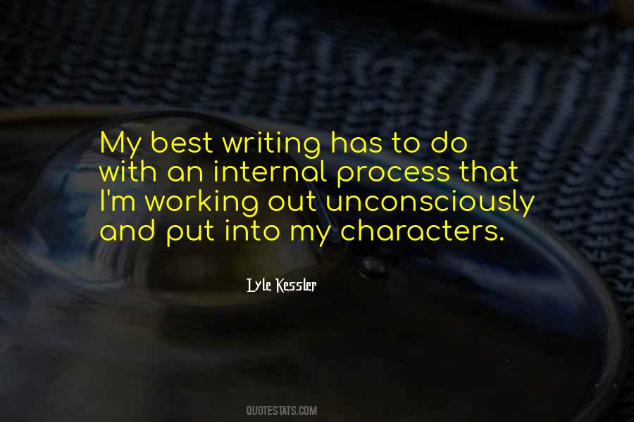 Lyle Kessler Quotes #1197156