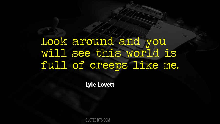 Lyle Lovett Quotes #1155085