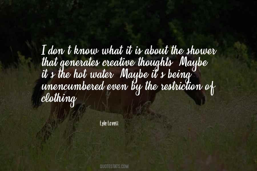 Lyle Lovett Quotes #118404