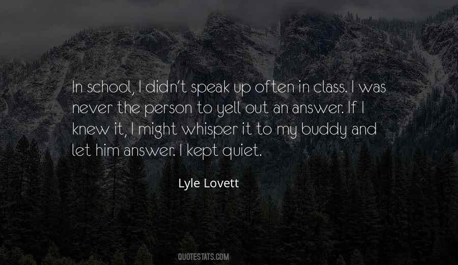 Lyle Lovett Quotes #327880