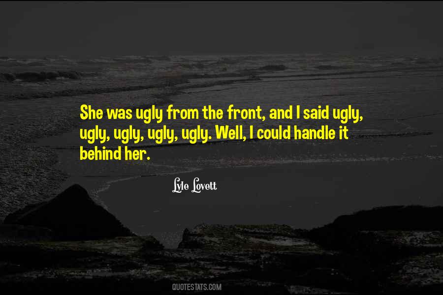 Lyle Lovett Quotes #547835