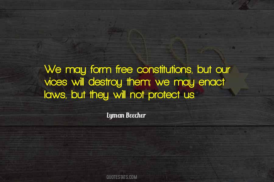 Lyman Beecher Quotes #542502