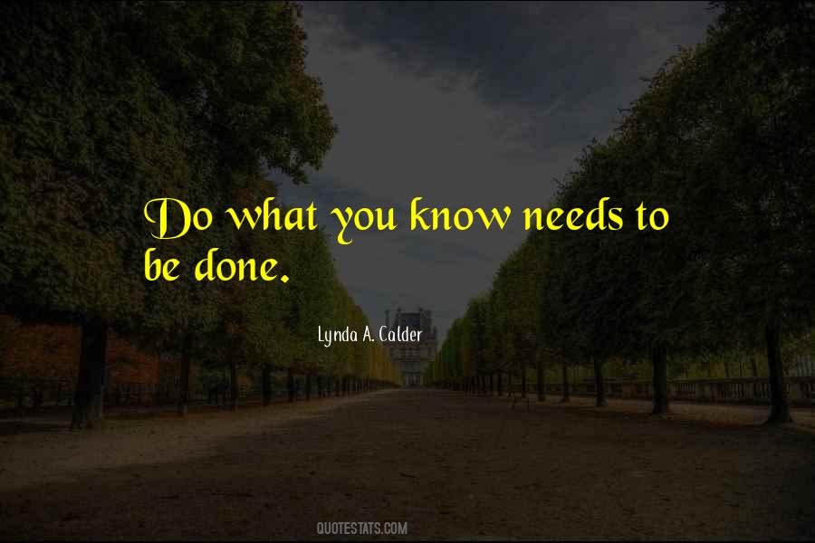Lynda A. Calder Quotes #1712876