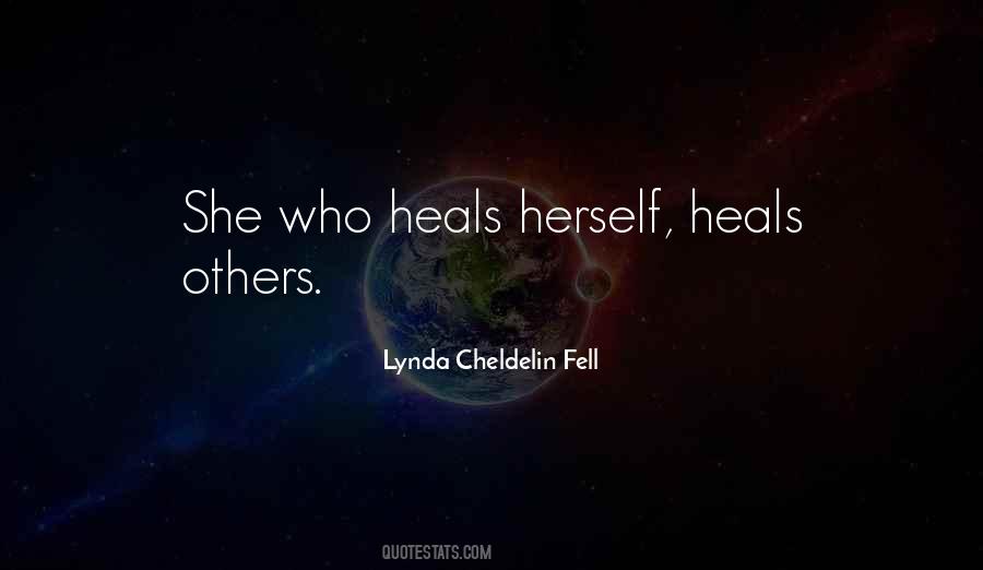 Lynda Cheldelin Fell Quotes #339395