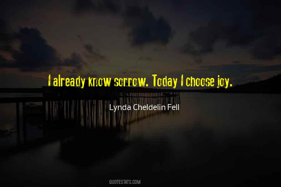 Lynda Cheldelin Fell Quotes #521648