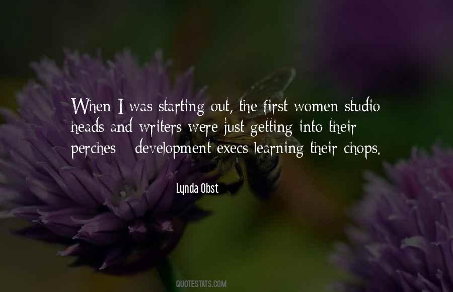 Lynda Obst Quotes #137053