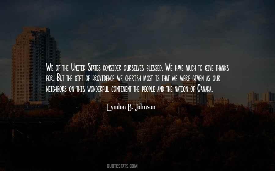Lyndon B. Johnson Quotes #430798