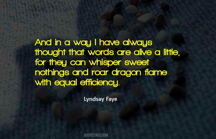 Lyndsay Faye Quotes #286036