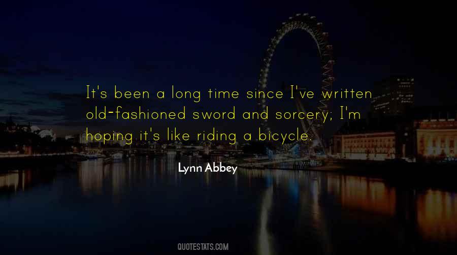 Lynn Abbey Quotes #427662