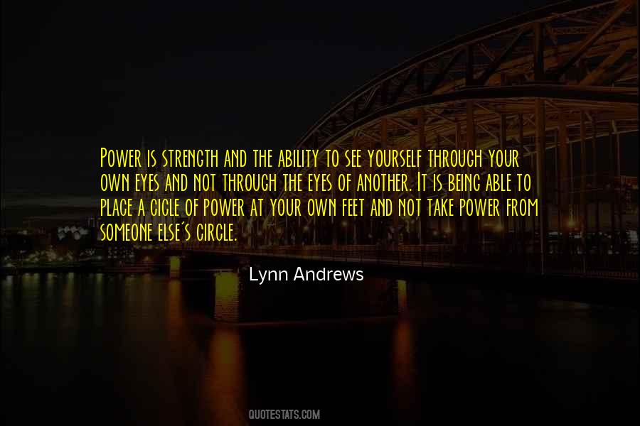 Lynn Andrews Quotes #1794198
