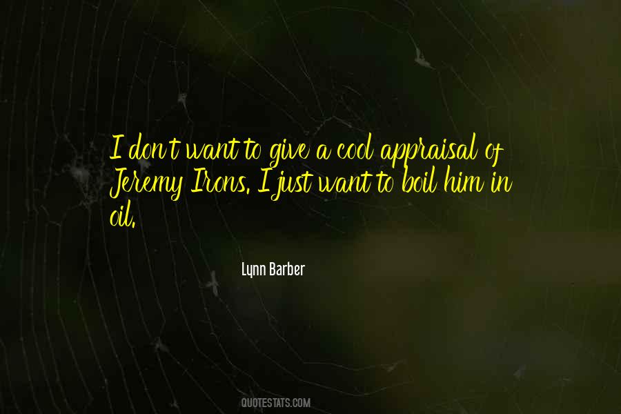 Lynn Barber Quotes #1845620