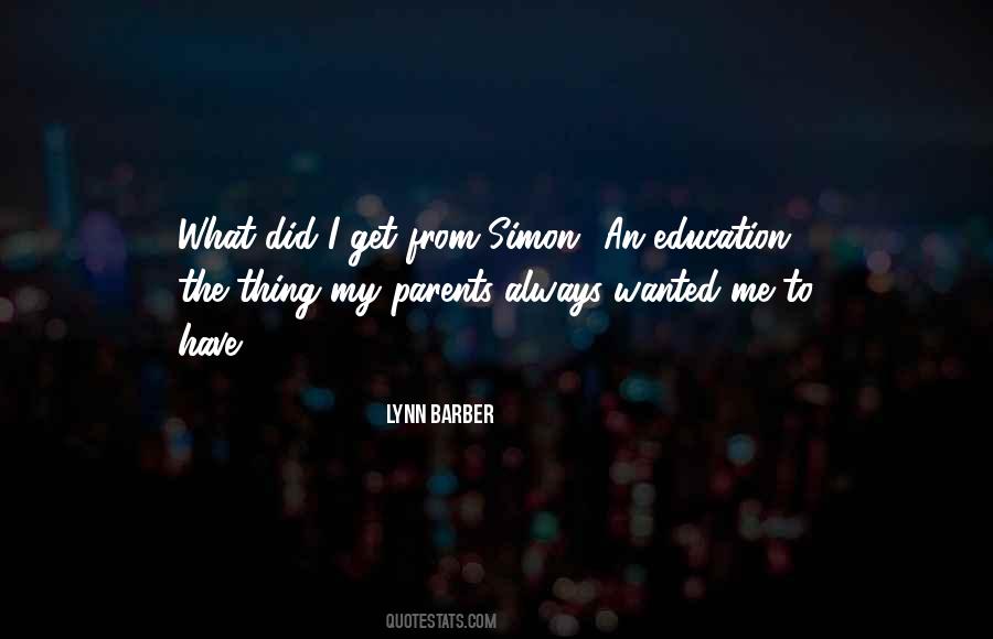 Lynn Barber Quotes #887329