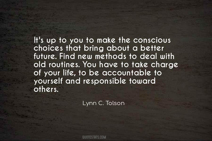 Lynn C. Tolson Quotes #206644