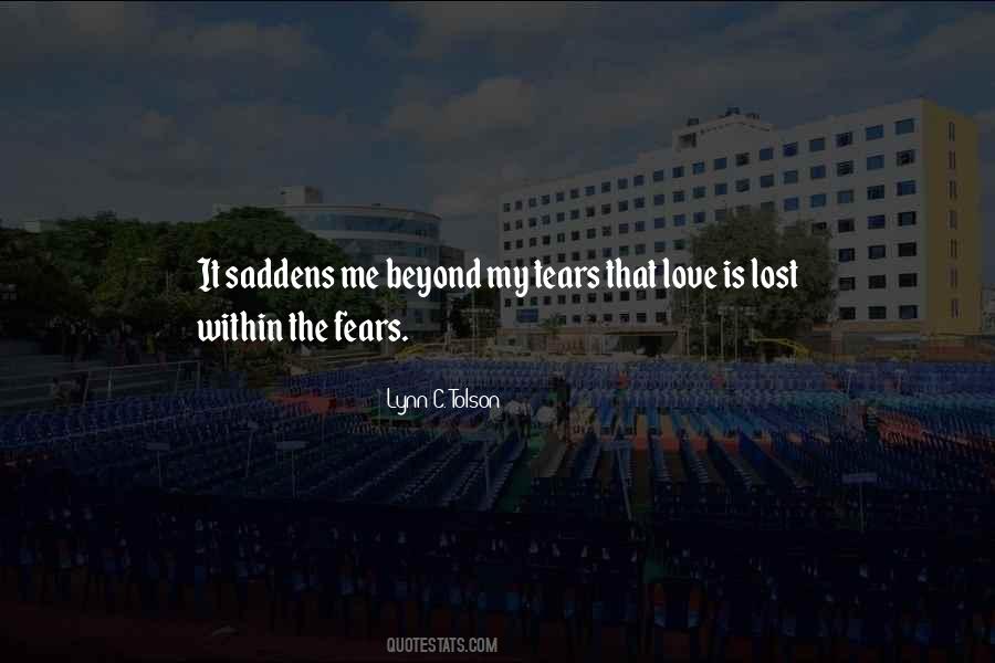 Lynn C. Tolson Quotes #962736