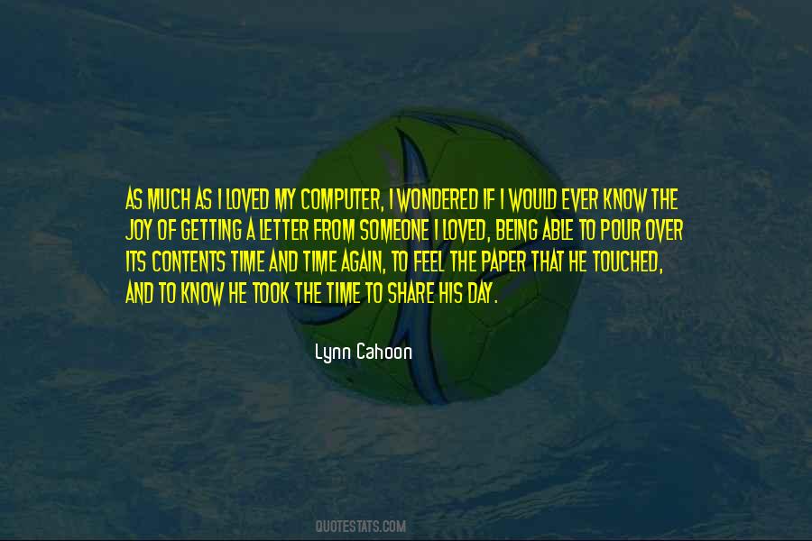 Lynn Cahoon Quotes #573864