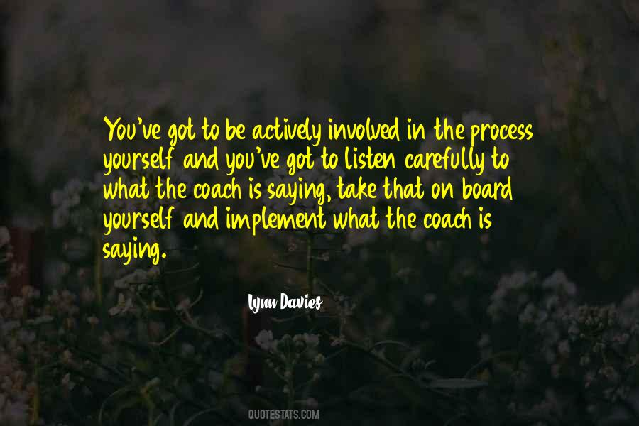 Lynn Davies Quotes #1459970