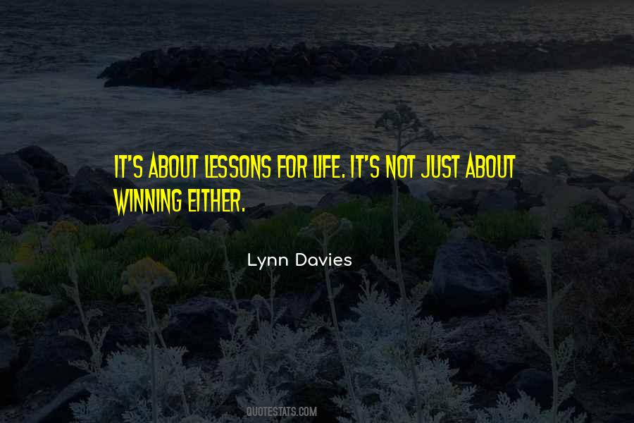 Lynn Davies Quotes #20940