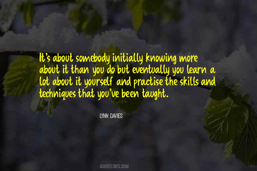 Lynn Davies Quotes #343360