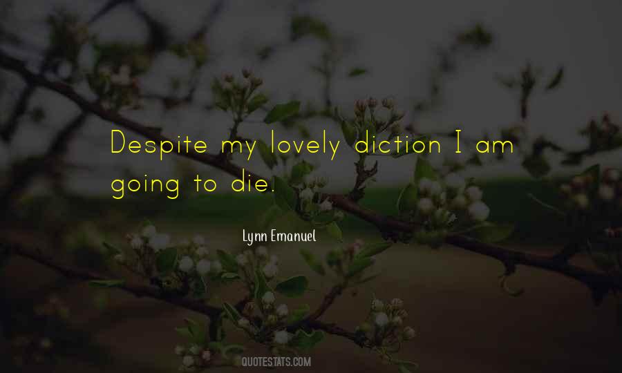 Lynn Emanuel Quotes #543582 Lynn Emanuel Quotes #543582