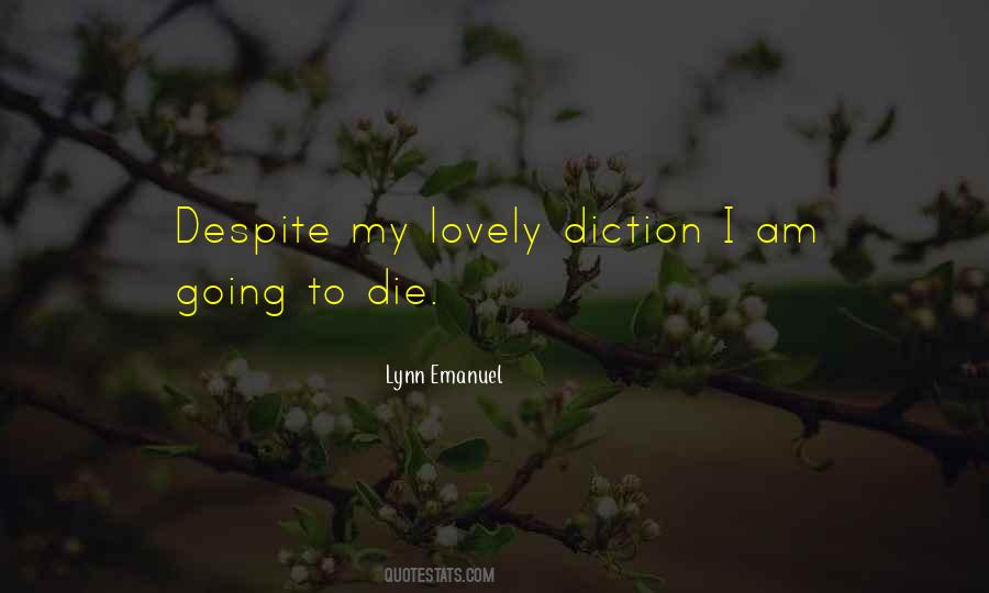 Lynn Emanuel Quotes #543582