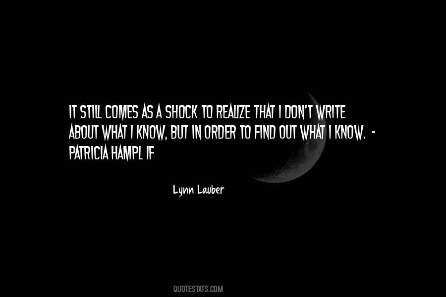 Lynn Lauber Quotes #677924