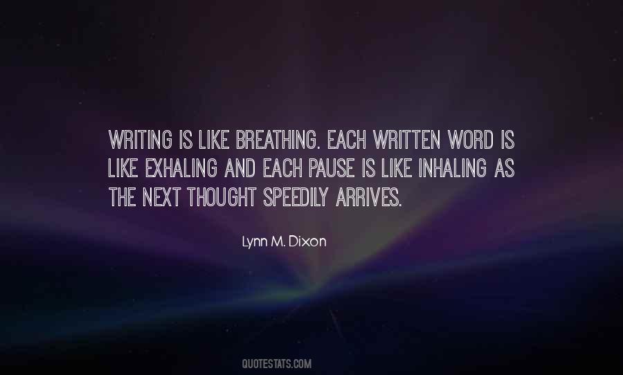 Lynn M. Dixon Quotes #287676