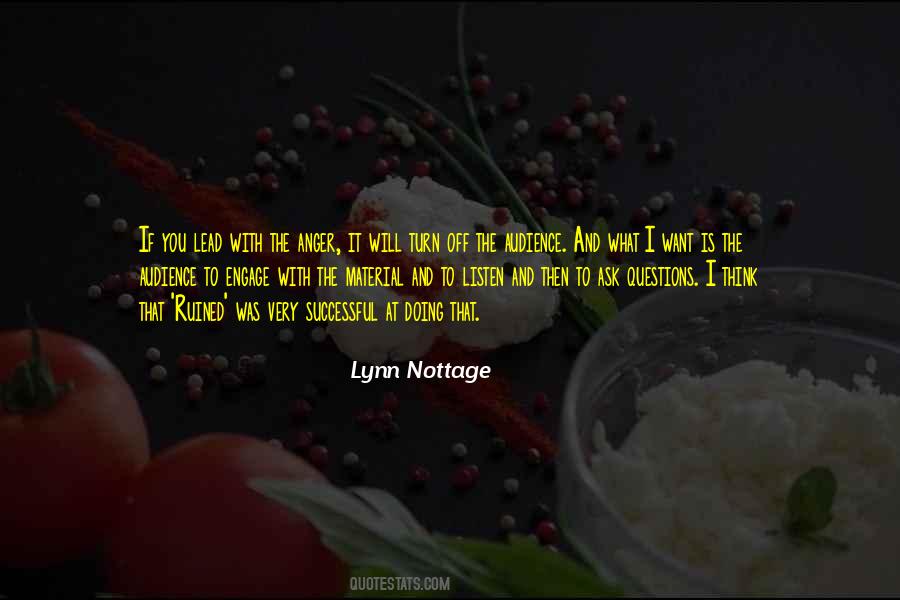 Lynn Nottage Quotes #217164