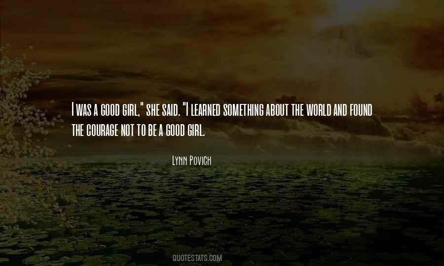 Lynn Povich Quotes #788474