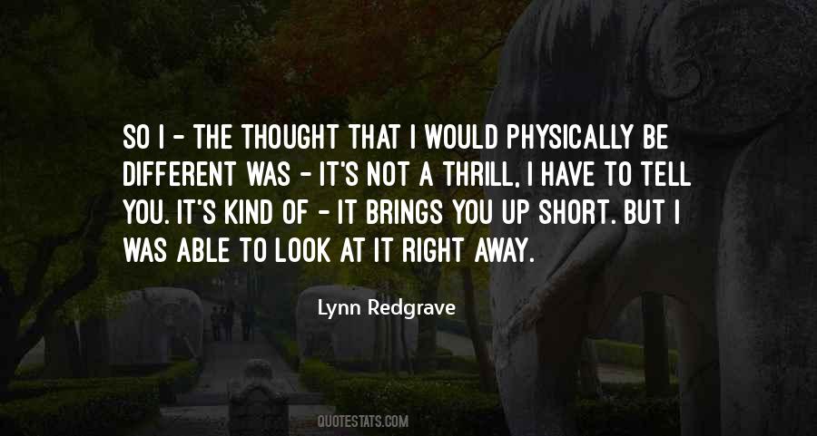 Lynn Redgrave Quotes #1079606