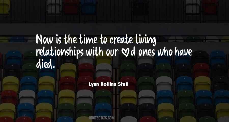 Lynn Rollins Stull Quotes #109922
