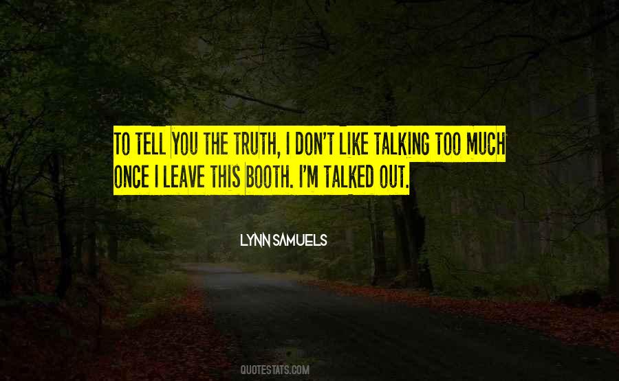 Lynn Samuels Quotes #161521