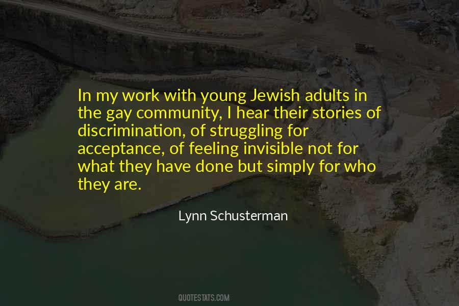 Lynn Schusterman Quotes #818269