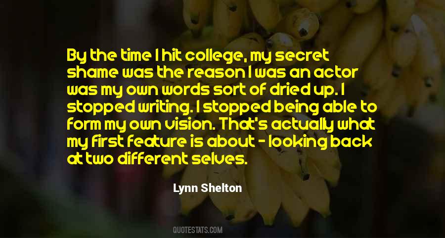 Lynn Shelton Quotes #1822545