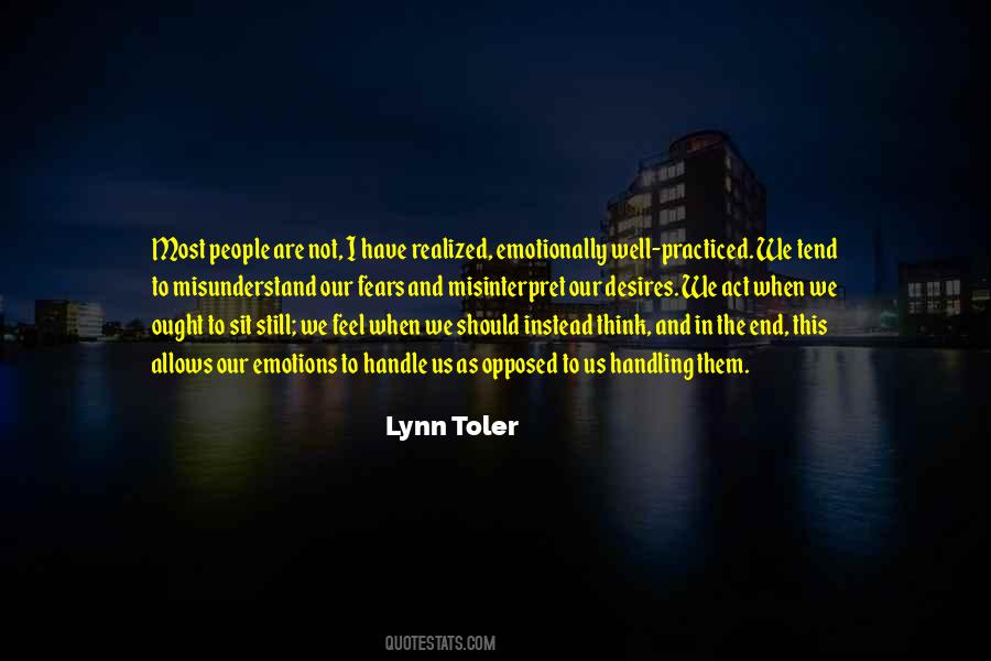 Lynn Toler Quotes #13022