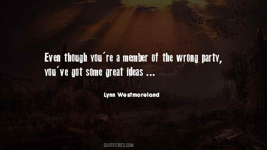 Lynn Westmoreland Quotes #461053