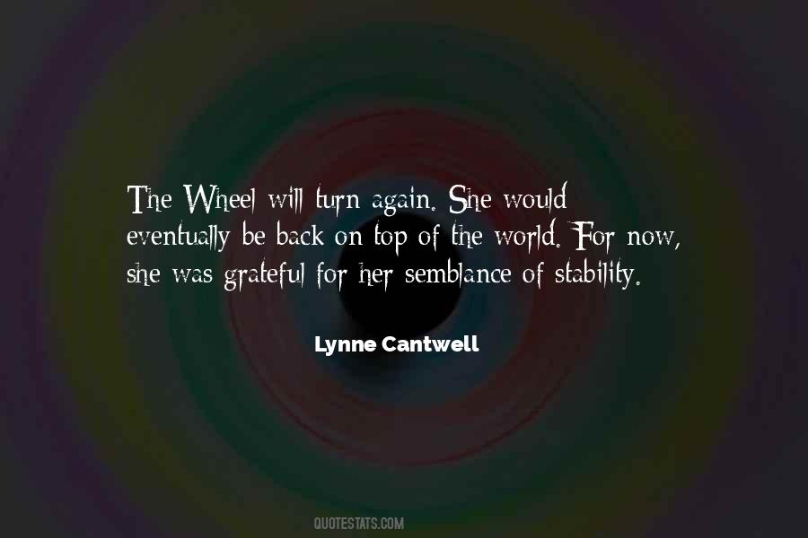 Lynne Cantwell Quotes #821942